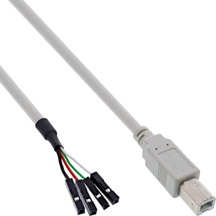 EAN 4043718132928 - InLine 33440D cable USB 0,4 m USB B 0,48 Gbit/s Beige imagen 1