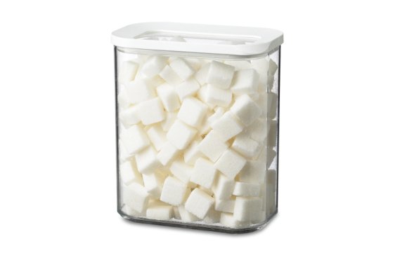 EAN 8711269849614 - Rosti Mepal Modula Rectangular Caja 1,5 L Transparente, Blanco 1 pieza(s) imagen 2