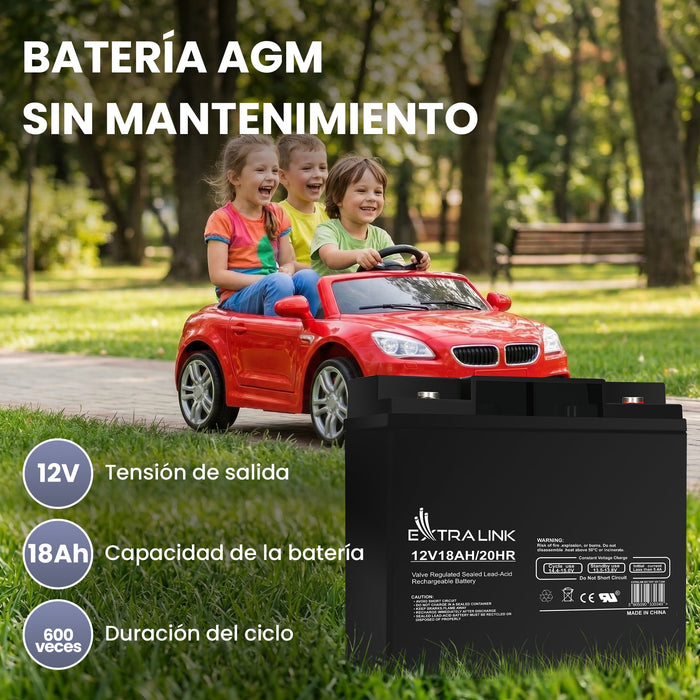 EAN 5902560366334 - Extralink AKUMULATOR BATTERY ACCUMULATOR AGM 12V 18AH - Batterie - 18.000 mAh Sealed Lead Acid (VRLA) 13, imagen 25