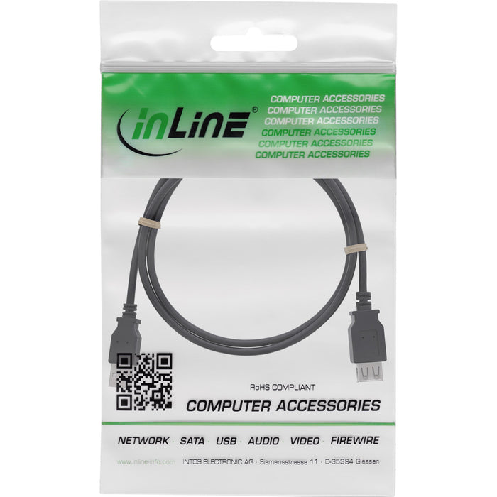 EAN 4043718138869 - InLine 34650B cable USB 0,5 m 0,48 Gbit/s Negro imagen 2