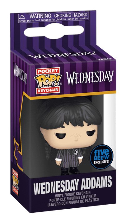 EAN 0889698818636 - FUNKO POP! KEYCHAIN Wednesday Addams Llavero de anilla Multicolor imagen 2