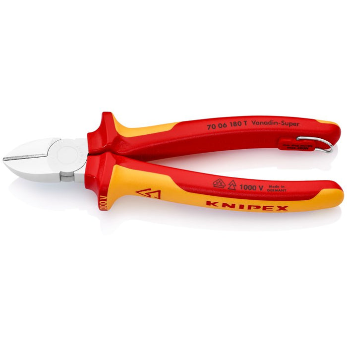 EAN 4003773081470 - Knipex 70 06 180 T alicate Alicates de corte diagonal imagen 1