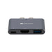 EAN 5291485006112 - Canyon CNS-TDS01DG base para portátil y replicador de puertos Gris imagen 3