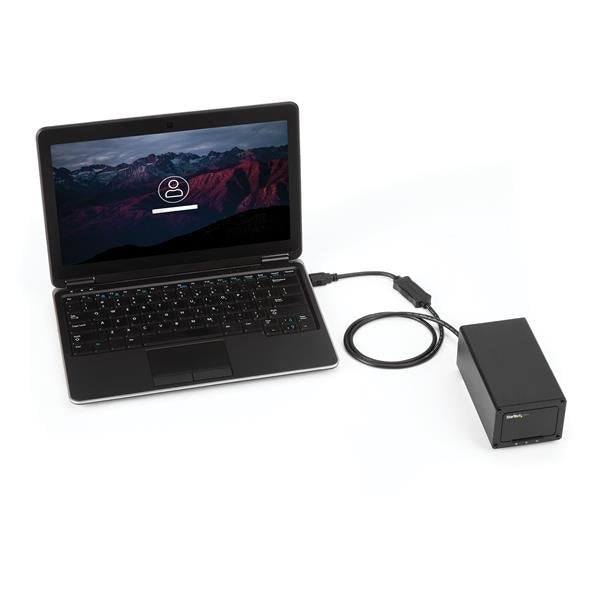 EAN 0065030854863 - StarTech.com USB3S2ESATA3 cable USB 0,9 m USB A Negro imagen 4