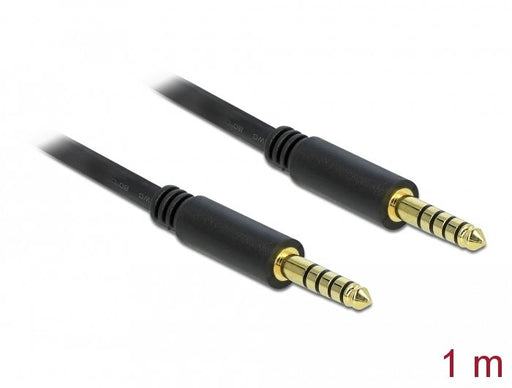 EAN 4043619857913 - DeLOCK 85791 cable de audio 1 m 4.4mm Negro imagen 2