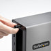 EAN 0065030895002 - StarTech.com 2TBT3-PCIE-ENCLOSURE base para portátil y replicador de puertos Alámbrico Plata imagen 4