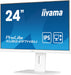 EAN 4948570125074 - iiyama ProLite XUB2497HSU-W2 pantalla para PC 60,5 cm (23.8") 1920 x 1080 Pixeles Full HD LED Blanco imagen 6