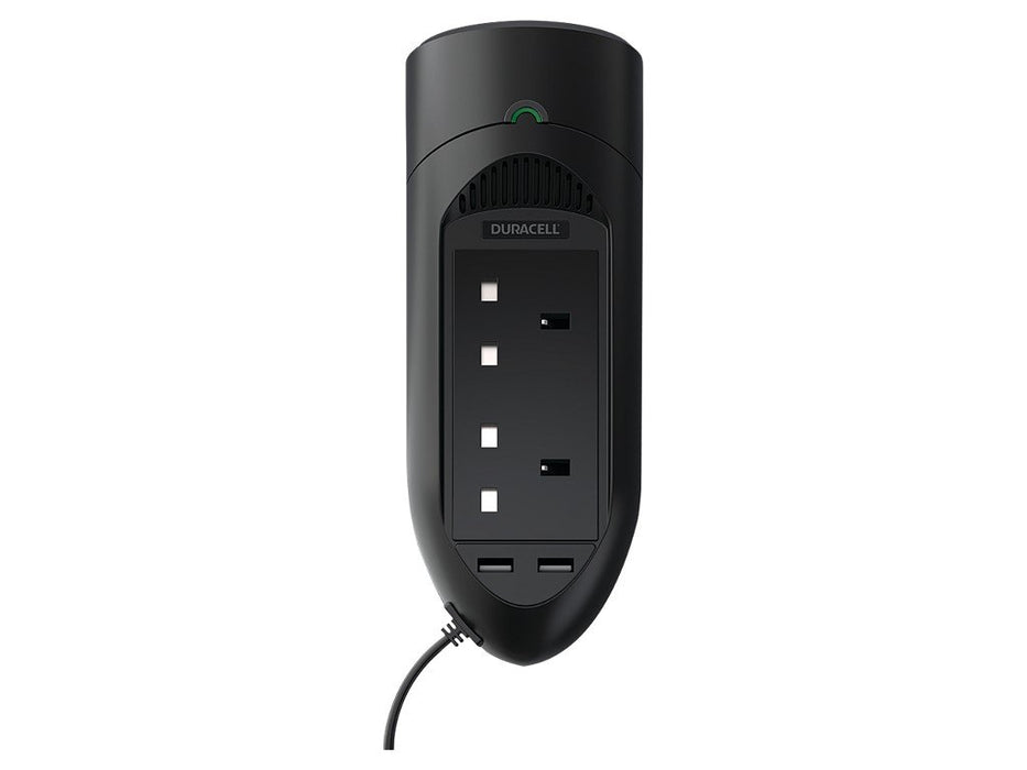 EAN 5055190175491 - Duracell DRINV15-UK adaptador e inversor de corriente Auto 175 W Negro imagen 3