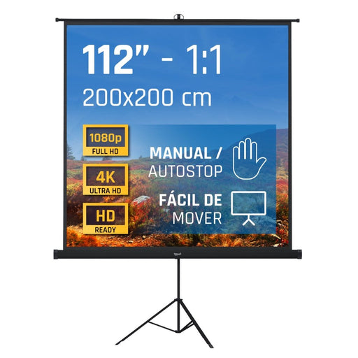 EAN 8435364308509 - iggual PSITS200 pantalla de proyección 2,82 m (111") 1:1 imagen 2