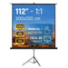 EAN 8435364308509 - iggual PSITS200 pantalla de proyección 2,82 m (111") 1:1 imagen 2