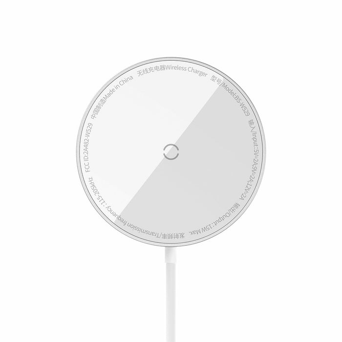 EAN 6932172618650 - Baseus Simple Mini3 Teléfono móvil, Smartphone Blanco USB Cargador inalámbrico Interior imagen 1