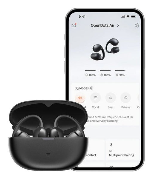 EAN 810202687417 - SHOKZ OpenDots Air Auriculares Inalámbrico Clip de oreja Llamadas/Música/Deporte/Uso diario Bluetooth Negr imagen 2