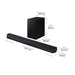 EAN 8806099014100 - Samsung HW-Q600H/XC altavoz soundbar Negro 3.1.2 canales 320 W imagen 11