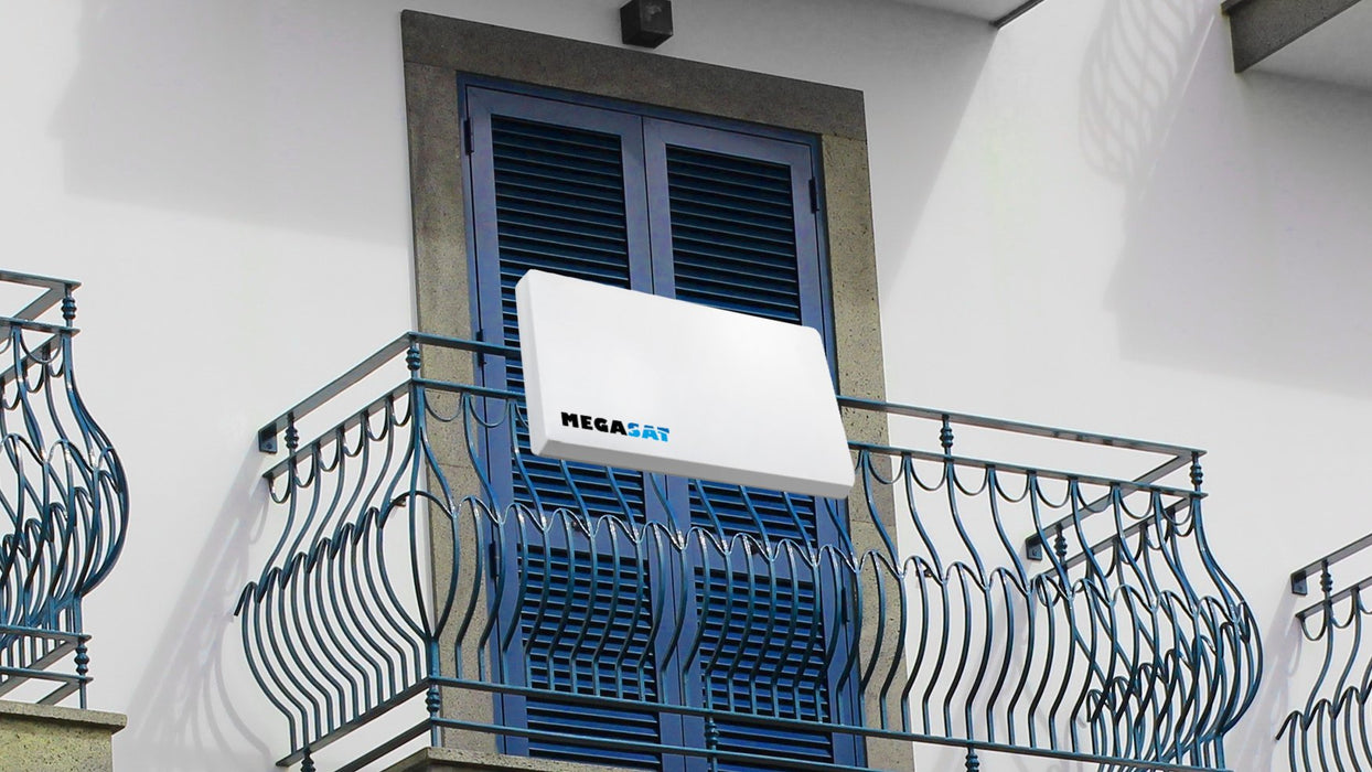 EAN 4046173107746 - Megasat D2 antena de satélite 10,7 - 12,75 GHz Blanco imagen 8