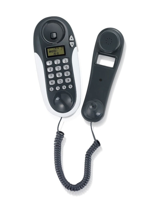EAN 8015908737714 - Brondi Kenoby Cid Teléfono analógico Identificador de llamadas Gris, Blanco imagen 3