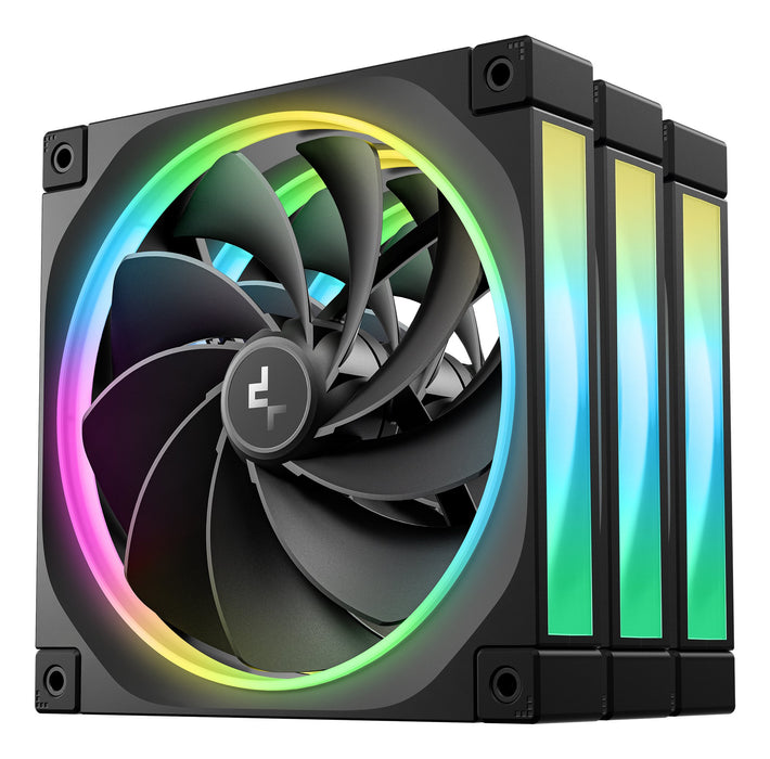 EAN 6933412785286 - DeepCool FL14R Carcasa del ordenador Ventilador 14 cm Negro 3 pieza(s) imagen 1