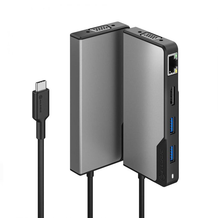 EAN 9350784025302 - ALOGIC UCFUPRGVV2-SGR base para portátil y replicador de puertos USB 3.2 Gen 1 (3.1 Gen 1) Type-C Negro,  imagen 5