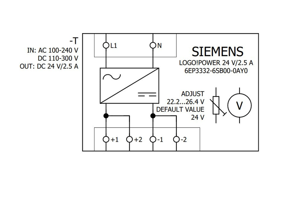 EAN 4025515154853 - Siemens 6EP3332-6SB00-0AY0 adaptador e inversor de corriente Interior Multicolor imagen 6