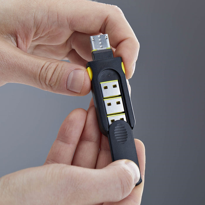 EAN 65030923743 - StarTech.com USB-A-PORT-BLOCKER bloqueador de puerto Bloqueador de puerto + clave USB tipo A Negro Plástico imagen 3
