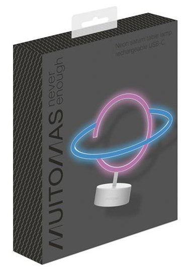 EAN 8021735224365 - Muitomas NEONSATURNC lámpara de mesa Neon F Blanco imagen 2