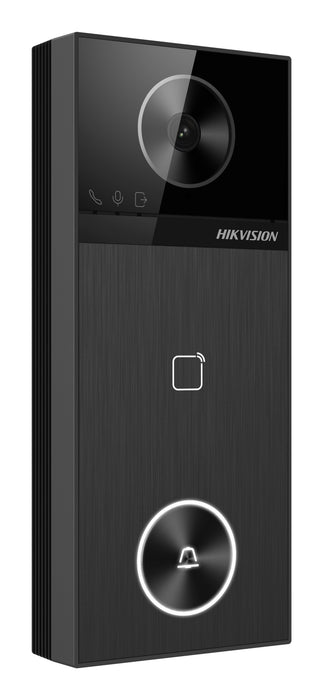 EAN 6936422178444 - Hikvision DS-KV6114-WBE1(O-STD) sistema de intercomunicación de video 4 MP Negro imagen 2