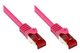 EAN 4014619296040 - Alcasa 10m Cat6 S/FTP cable de red Magenta S/FTP (S-STP) imagen 1