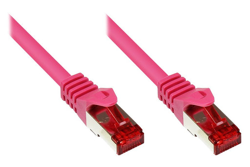 EAN 4014619296040 - Alcasa 10m Cat6 S/FTP cable de red Magenta S/FTP (S-STP) imagen 1