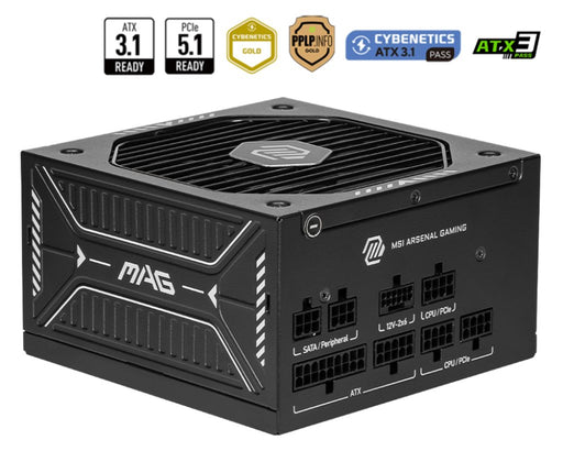 EAN 4711377292276 - MSI MAG A750GLS PCIE5 unidad de fuente de alimentación 750 W 24-pin ATX ATX Negro imagen 1