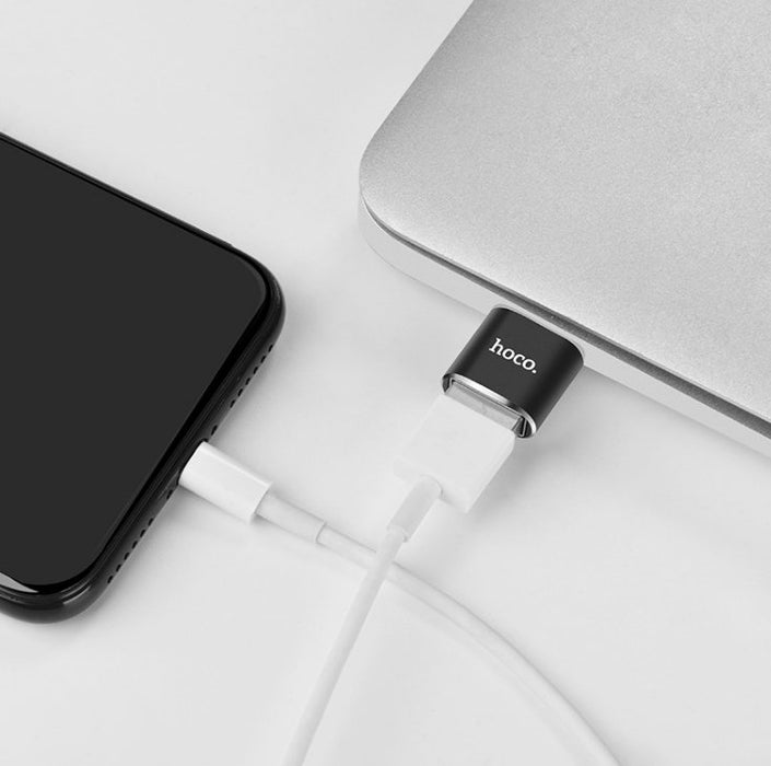 EAN 6957531064121 - Hoco UA5 USB C USB A Negro imagen 3