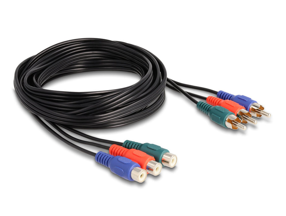EAN 4043619853700 - DeLOCK 85370 componente ( YPbPr) cable de vídeo Negro imagen 2