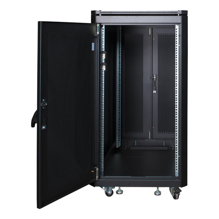 EAN 5420016846389 - LOGON RSL20U61BL armario rack 20U Rack o bastidor independiente Negro imagen 2