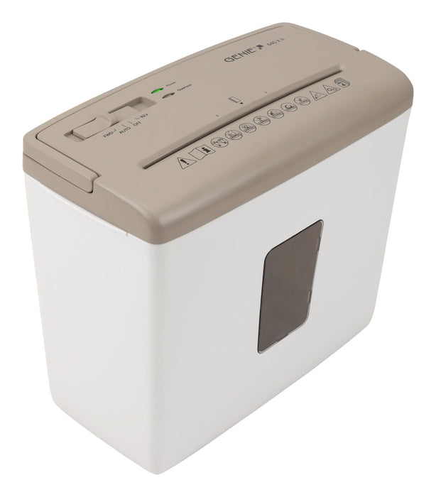 EAN 4030152955855 - Genie 440 X II triturador de papel Corte cruzado 72 dB Blanco, Marrón imagen 6