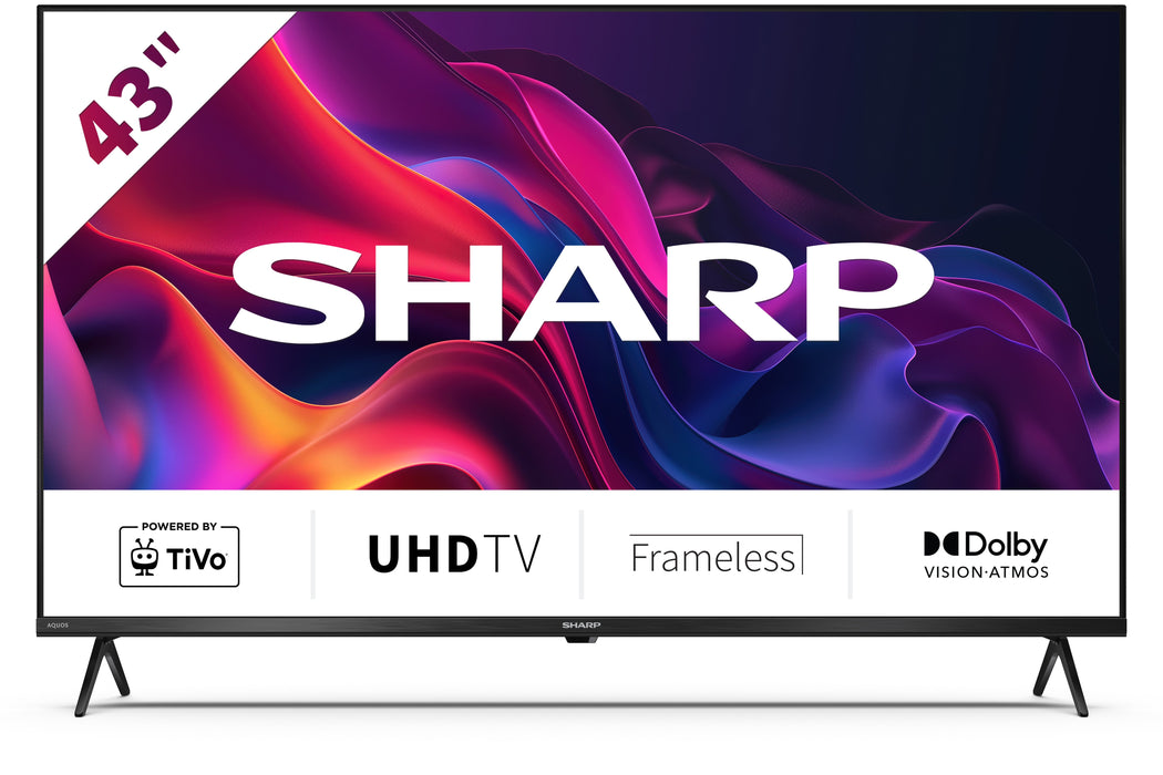 EAN 5905683270960 - Sharp 43GK4245E 109,2 cm (43") 4K Ultra HD Smart TV Wifi Negro imagen 1