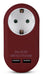 EAN 5999097985442 - Entac EPAG-1EE-2USB-BR adaptador de enchufe eléctrico Tipo F Borgoña imagen 3