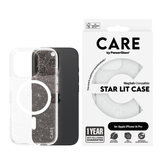 EAN 5715685004087 - PanzerGlass CARE™ by ® Urban Combat Case Star Lit w. White MagSafe iPhone 16 Pro funda para teléfono móvi imagen 2