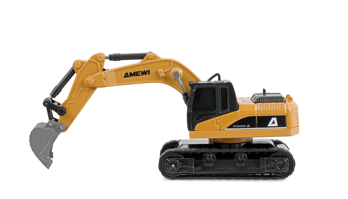 EAN 4262500346750 - Amewi 22747 modelo controlado por radio Excavadora Motor eléctrico 1:64 imagen 5