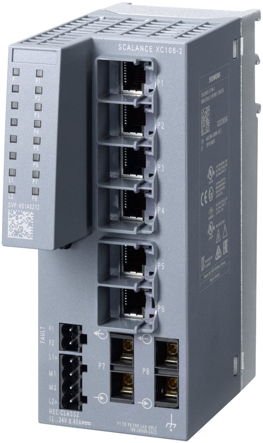 EAN 4047622419854 - Siemens 6GK5106-2BD00-2AC2 switch No administrado imagen 1