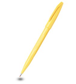EAN 3474370520074 - Pentel Sign Pen rotulador de punta fina Amarillo 1 pieza(s) imagen 1