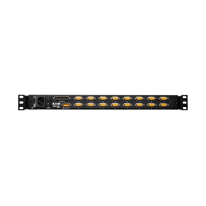 EAN 0037332284204 - Eaton B020-U16-19-K interruptor KVM Montaje en rack Negro imagen 3