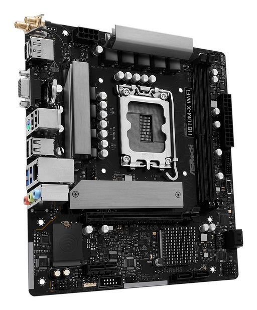 EAN 4711581490659 - Asrock H810M-X WiFi Intel H810 LGA 1851 (Socket V1) micro ATX imagen 2
