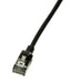 EAN 4052792053401 - LogiLink Slim U/FTP cable de red Negro 1 m Cat6a U/FTP (STP) imagen 1