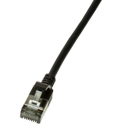 EAN 4052792053395 - LogiLink Slim U/FTP cable de red Negro 0,5 m Cat6a U/FTP (STP) imagen 1