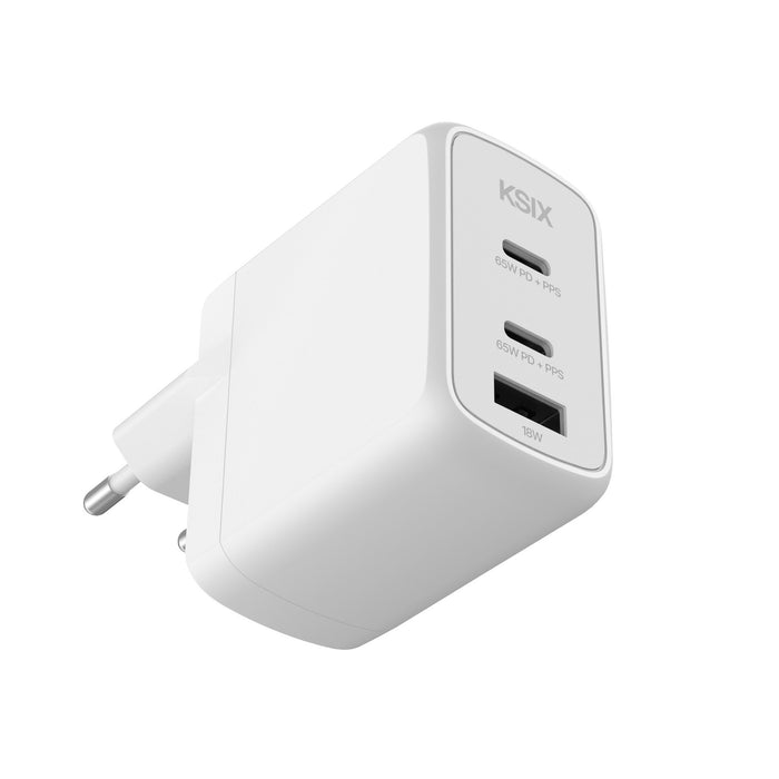 EAN 8427542139517 - Ksix BCD65GANACCB cargador de dispositivo móvil Auriculares, Portátil, Smartphone, Tableta Corriente alte imagen 2