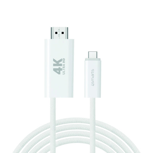 EAN 4252011907700 - 4smarts 540957 cable HDMI 2 m USB C HDMI tipo A (Estándar) Blanco imagen 1