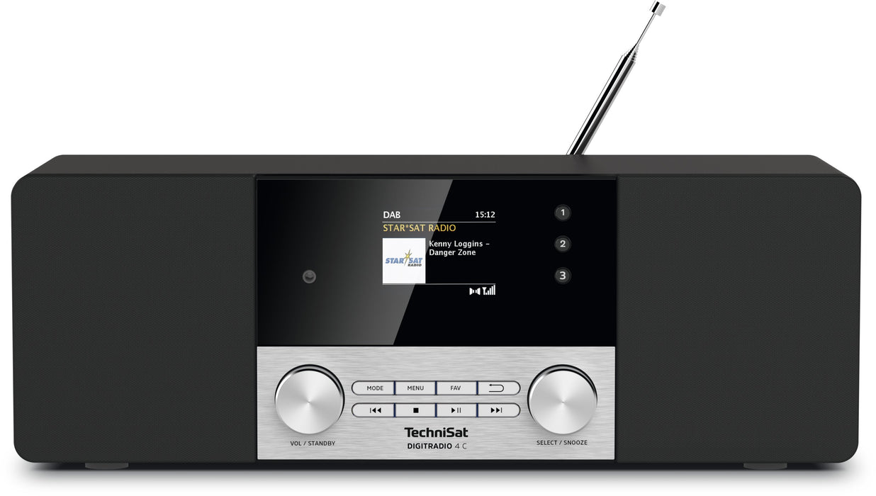 EAN 4019588039377 - TechniSat DigitRadio 4 C Personal Digital Negro, Plata imagen 1