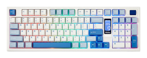 EAN 6978414657698 - Akko Glacier 5098B teclado Juego USB + RF Wireless + Bluetooth QWERTY Inglés de EE. UU. Blanco imagen 1