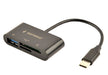 EAN 8716309100793 - Gembird UHB-CR3-02 lector de tarjeta USB 3.2 Gen 1 (3.1 Gen 1) Type-C Negro imagen 2