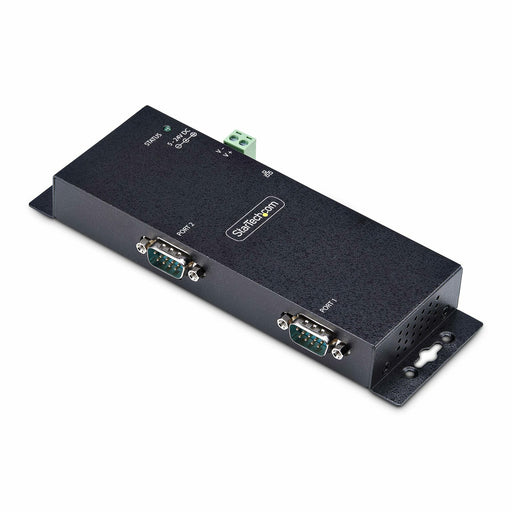 EAN 0065030905992 - StarTech.com I23-SERIAL-ETHERNET convertidor, repetidor y aislador en serie RS-232 RJ-45 Negro imagen 1