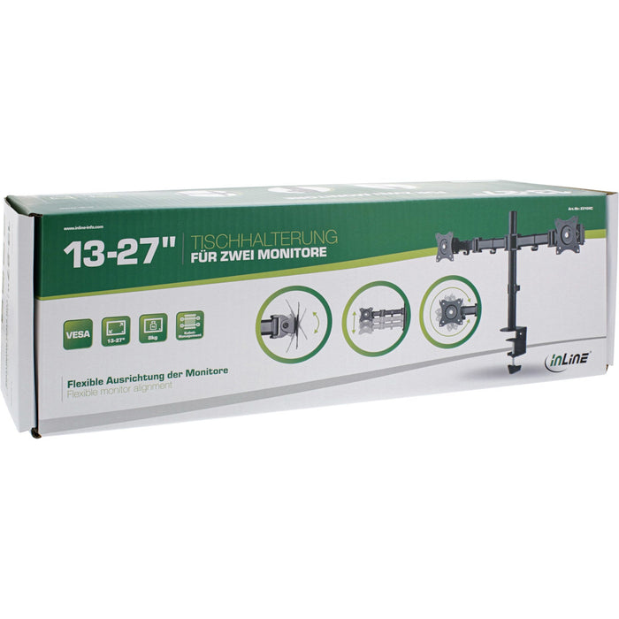 EAN 4043718282159 - InLine 23104C soporte para monitor 33 cm (13") Escritorio Negro imagen 9