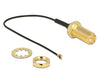 EAN 4043619124657 - DeLOCK 12465 cable coaxial 0,1 m RP-SMA MHF IV/ HSC MXHP32 Negro imagen 1